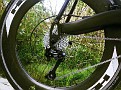 10-speed cassette with rear derailleur