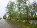 Regen am Overijsselkanaal