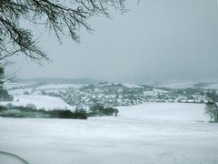 Das Dorf ist weiß
