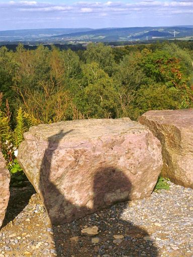 Auf dem Gipfel des Steinbergs