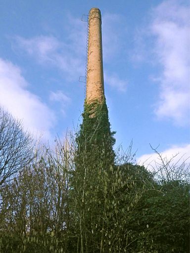 Schornstein Papiermühle Stenneberg